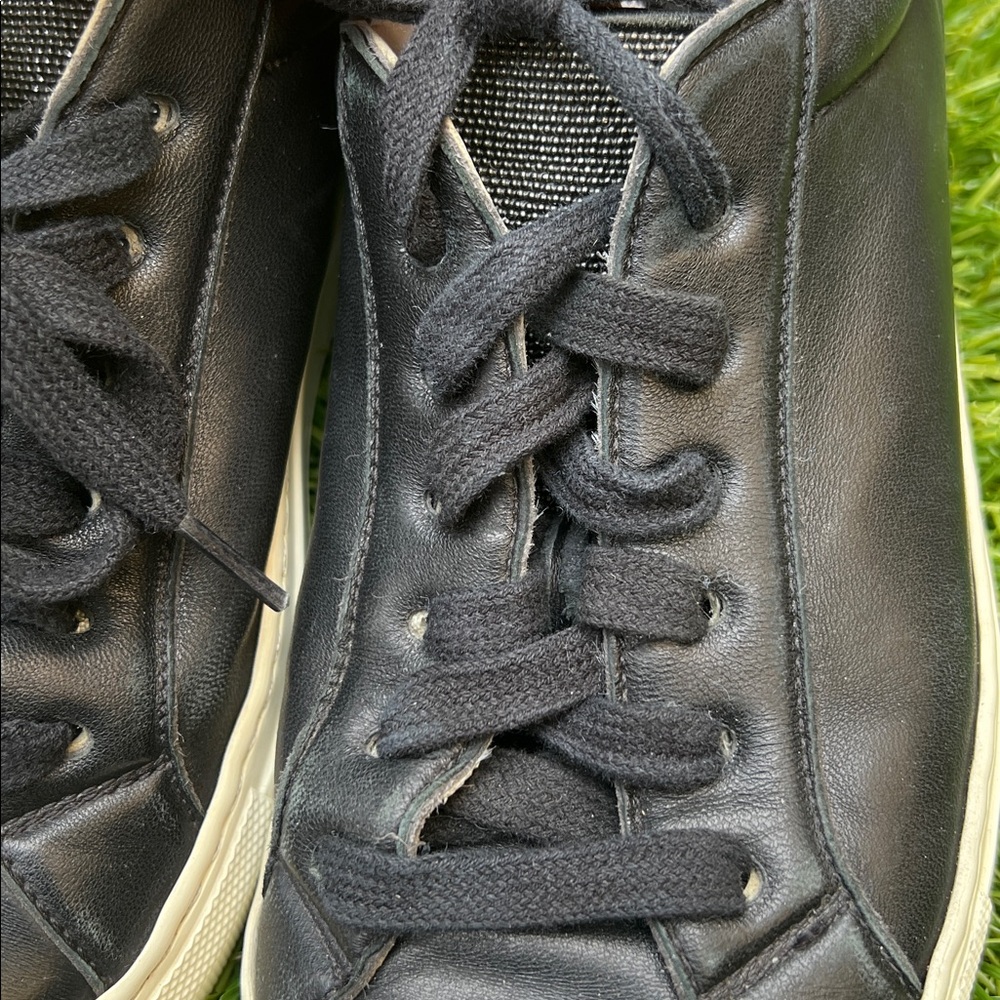 Brunello Cucinelli Black and White Sneakers with Monilli accent - Picture 9 of 11
